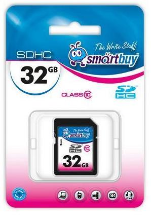 Карта памяти SmartBuy 32gb SD Class 10