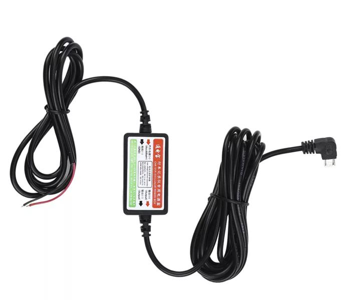 Кабель питания micro USB 2A 3 м для скрытой установки