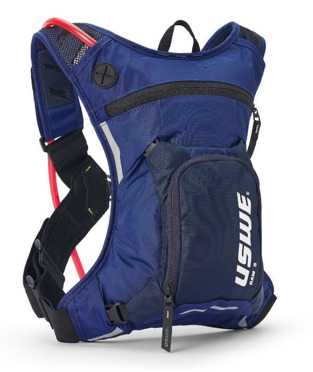 Рюкзак-гидратор USWE RAW 3  WITH 2.0L HYDR синий
