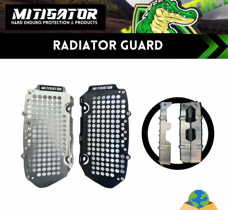 Защита радиаторов Mitigator RGC-KHG0025 KTM EXC 2017-2026