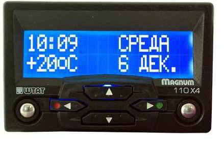 Бортовой компьютер Штат 110х4 M синий