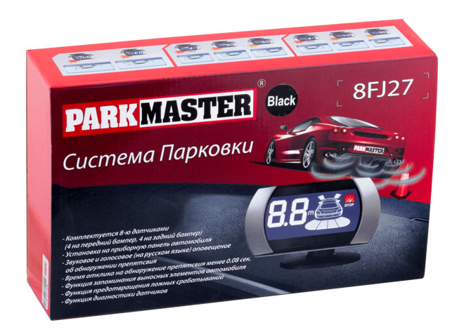 Парктроник ParkMaster 8-FJ-27 White
