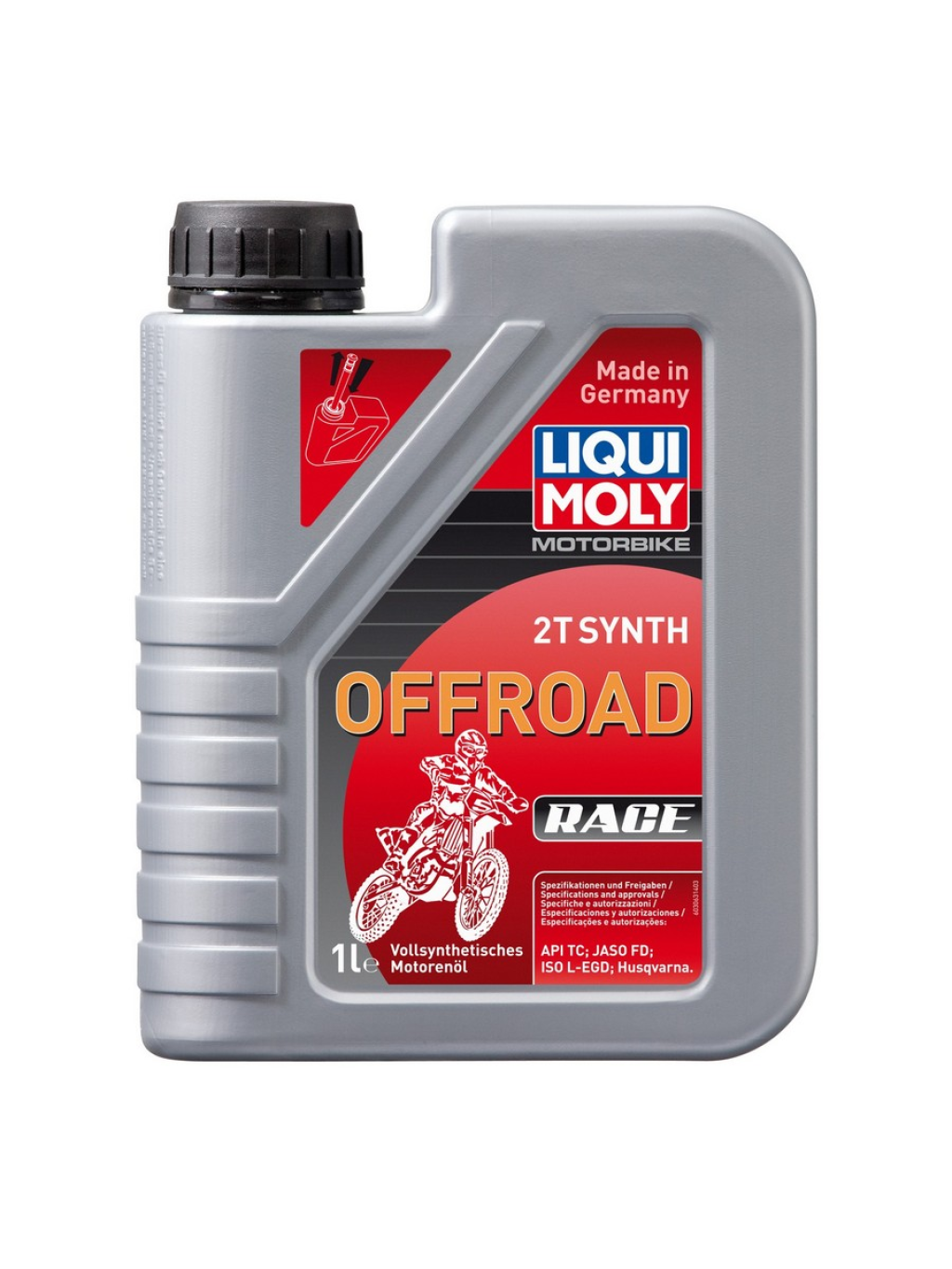 Масло моторное Liqui Moly Motorbike Offroad Race 2T Synth 1л