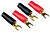 Набор U-образных клемм Mystery 4 GA spade terminals (4 шт.)