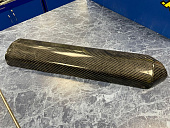 Защита глушителя Carbon KTM EXC, Husqvarna TE 2020-2026 длинная