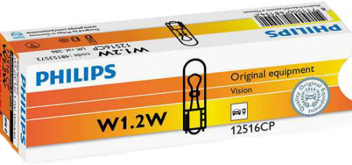 W1,2W Philips 12V 1,2W 12516CP