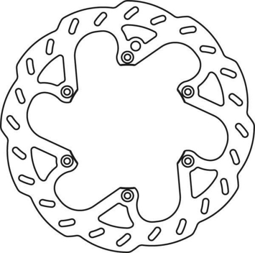 Диск тормозной передний GoldFren 1501F3 KTM Husqwarna