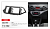 Рамка монтажная CARAV 11-192 (KIA Picanto (TA), Morning (TA) 2011+