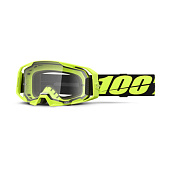 Очки 100% Armatic Neon Yellow / Clear 50059-00004
