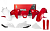 Комплект пластика RTech R-KITGAS-OEM-621 GasGas Эндуро 2021+ бело красный
