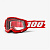 Очки 100% Accuri 2 Enduro Goggle Red / Clear Dual Lens