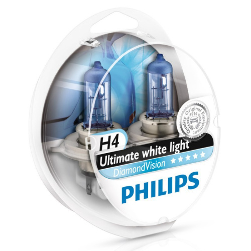 H4 Philips DiamondVision 12V 60/55W 12342DVS2
